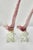 Pair of Vintage Italian Murano Pink Blown Glass Pheasant-Form Bird Sculptures For Sale - Image 4 of 6