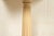 Hollywood Regency Cherry Wood and Cream Lacquered Pedestal Tea Table or Occasional Side Table by Mersman, Circa 1960s For Sale In South Bend - Image 6 of 10