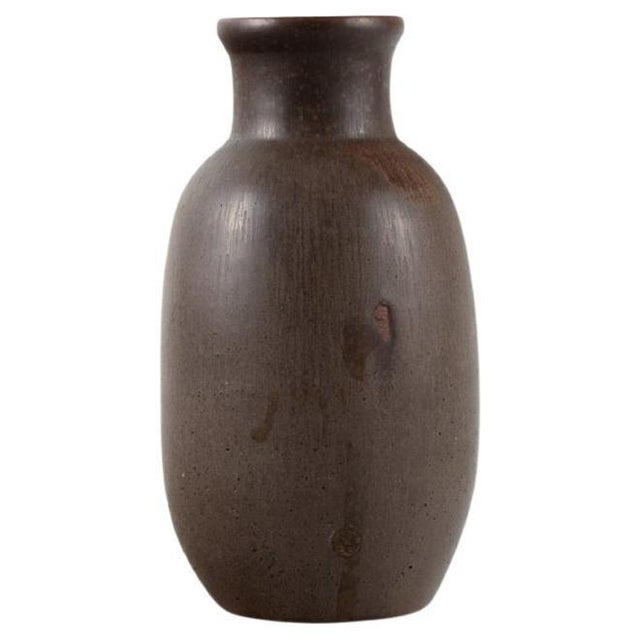 1930s Ceramic Vase by Carl Halier / Patrick Nordstrøm for Royal Copenhagen, 1937 For Sale - Image 5 of 5