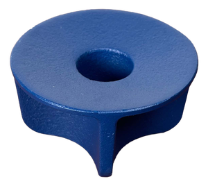 Danish Blue Cast Iron Candleholder from Normann Copenhagen