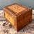 Early 20th Century Vintage Marquetry Inlaid Wood Box For Sale - Image 5 of 16