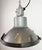 Metal Industrial Grey Hammer Paint Pendant Lamp from Elektrosvit, 1960s For Sale - Image 7 of 18