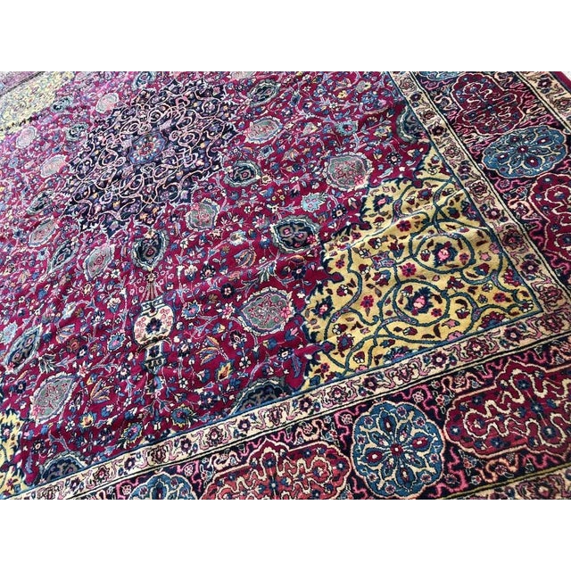 Large Vintage Kerman Rug For Sale - Image 12 of 18