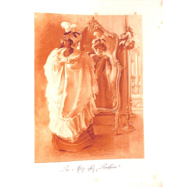 White "Hotel Ritz Historique De La Place Vendome 15 Paris" 1899 For Sale - Image 8 of 12