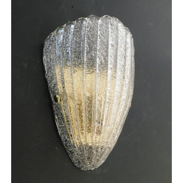 Italian 20th Century Murano Graniglia Shield Sconce For Sale - Image 3 of 7
