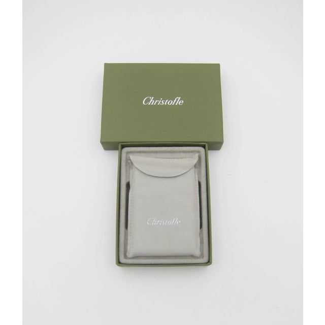 Boxed Christofle Calculator Converter With Silverplated Cover For Sale In Los Angeles - Image 6 of 10