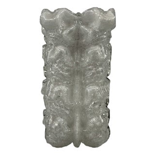 Space Age German Wall Sconce from Glashütte Limburg, 1970s For Sale