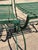 Vintage 1960’s French Green Iron Bistro Folding Garden Chairs - A Pair For Sale - Image 9 of 11