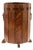 Antique Lakeside Craft Shops Arts & Crafts Quarter-Sawn Oak & Leather Wastebasket, C. 1912 For Sale