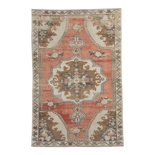 Turkish Vintage Rug 4'9" x 7'3" #17802 For Sale