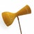 Stilnovo Small Yellow Thunderball Lamp from Stilnovo, 1970s For Sale - Image 4 of 10