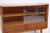 Brown Vintage Sideboard with Glass Sliding Doors, 1960s For Sale - Image 8 of 14