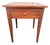Antique 19th Century Early American Hepplewhite Federal Style 1 Drawer Side Table. For Sale