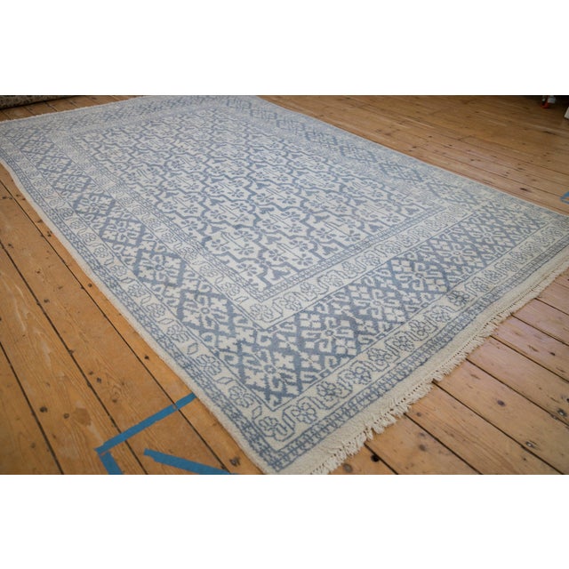 1990s Vintage Agra Carpet - 5'11" X 9'4" For Sale - Image 5 of 7