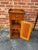 Farmhouse Antique Farmhouse Style Solid Wood Narrow Bedside Cabinet For Sale - Image 3 of 14