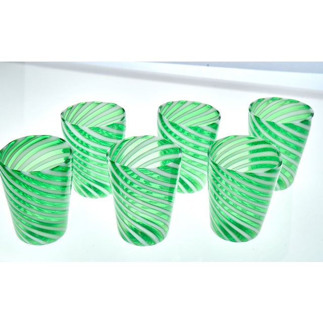 Tequila Glasses by Mariana Iskra for Ribes Studio Maestro Ballarin, Set of 6 For Sale - Image 5 of 8
