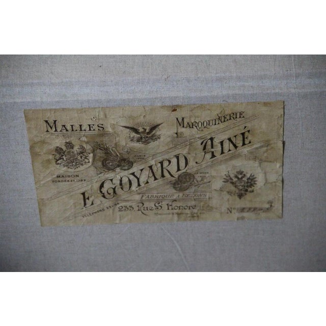 Courier 90 Trunk from Goyard, 1920s For Sale - Image 16 of 18