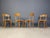 1980s Vintage Italian Bistro and Papercord Dining Chairs, 1980s, Set of 4 For Sale - Image 5 of 13