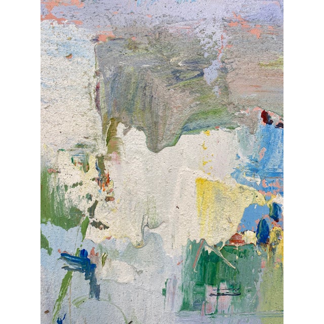 Contemporary Abstract Original Oil Painting, 24" X 24" For Sale - Image 9 of 10