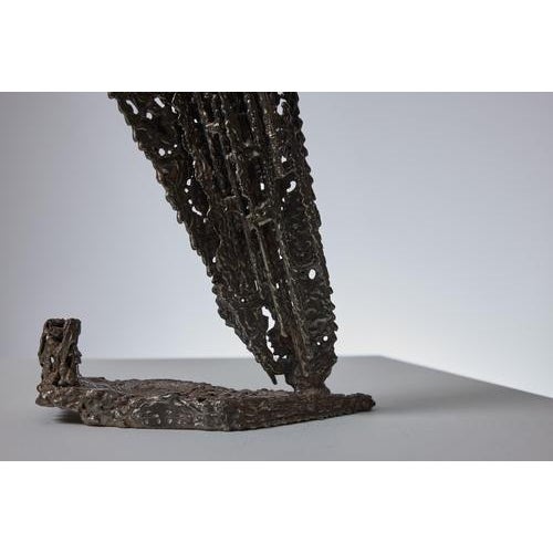 Italian Artist, Abstract Sculpture, 1973, Metal For Sale - Image 3 of 11