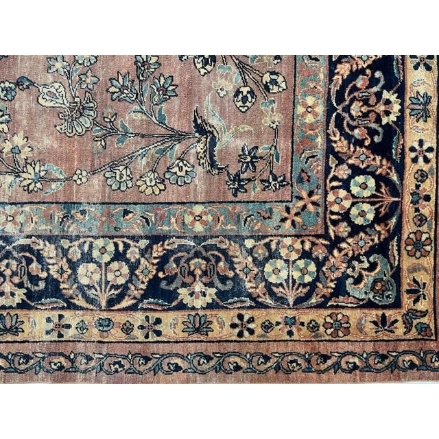 1920s Antique Persian Lavar Kerman , 5'9 X 9' For Sale - Image 5 of 8