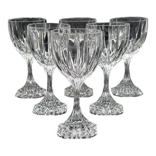 Arnolfo Di Cambio Artica Crystal Wine Glasses, Set of 6 For Sale