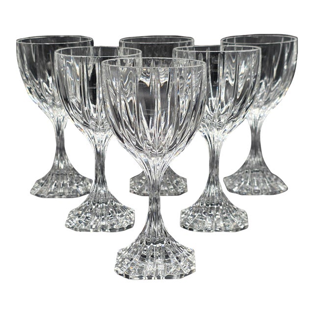 Arnolfo Di Cambio Artica Crystal Wine Glasses, Set of 6 For Sale