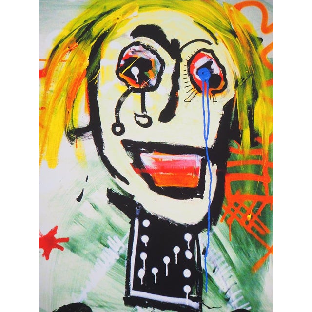 Paul Kostabi, Two Children with Toy Cars, Giclée Print For Sale - Image 4 of 7