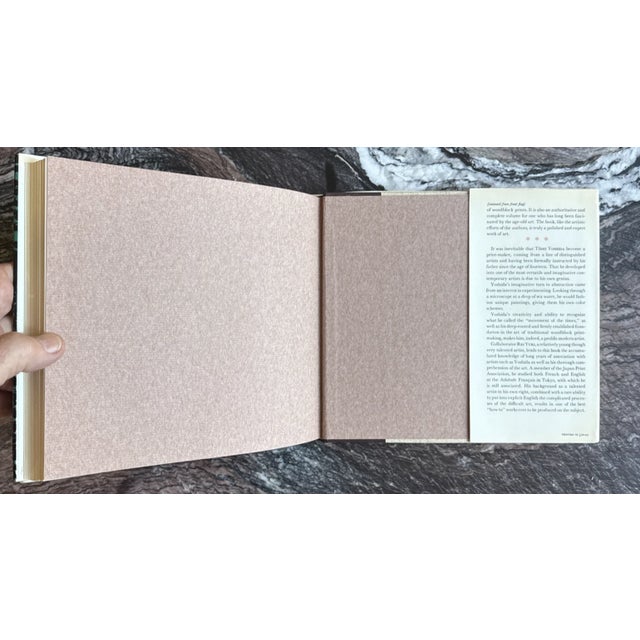 White "Japanese Print-Making" Instructional Book by Yoshida & Yuki For Sale - Image 8 of 16