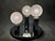 Space Age Ceiling Lamp with Three Decorative Glass Bulbs, 1970s For Sale - Image 5 of 9