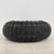 Vintage Round Black Woven Plastic Ottoman from Ikea, 1980s For Sale - Image 11 of 18