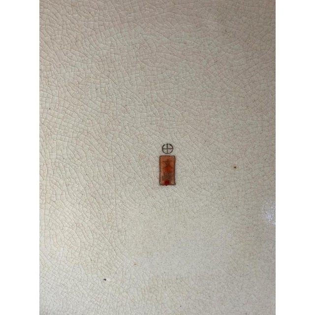 Japanese Meiji Satsuma Plate from Bunpō, 1868-1912 For Sale - Image 11 of 13