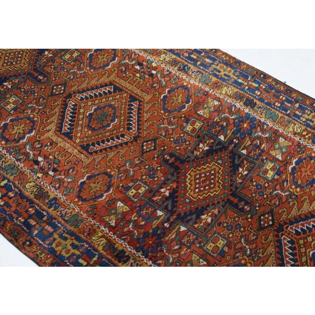 Vintage Karajeh Runner 3'4'' X 11'4'' For Sale In New York - Image 6 of 10