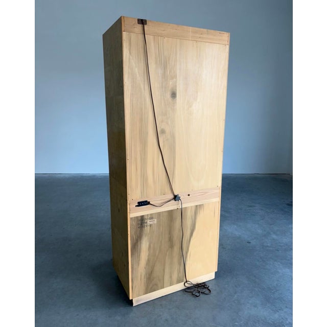 Henredon Henredon Scene Two Burlwood Dry Bar Cabinet For Sale - Image 4 of 15