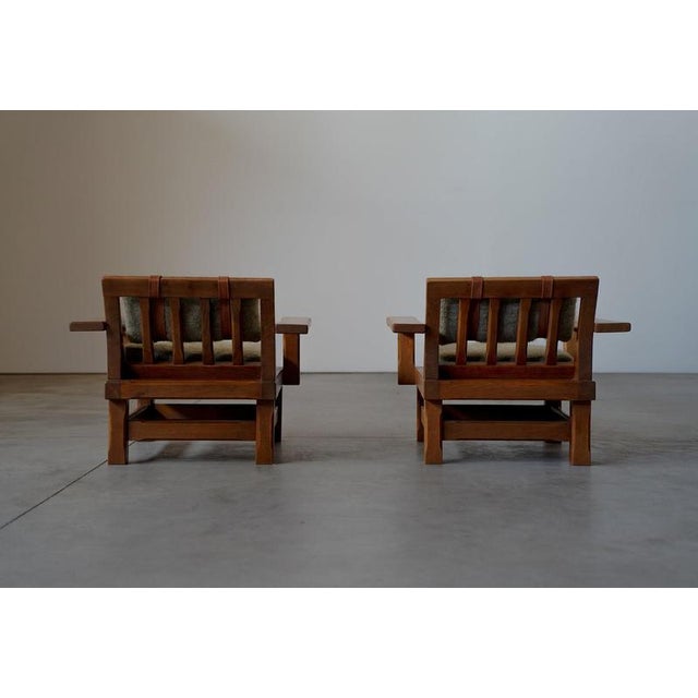 Brutalist Armchairs, Europe, 1960s, Set of 2 For Sale - Image 10 of 18