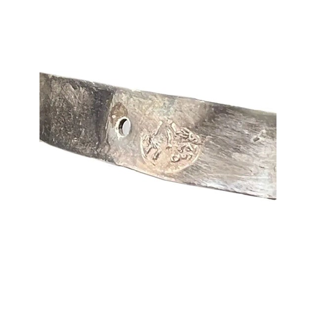 Late 20th Century Silver-Tone Metal Crown With Colored Jewels For Sale - Image 9 of 11