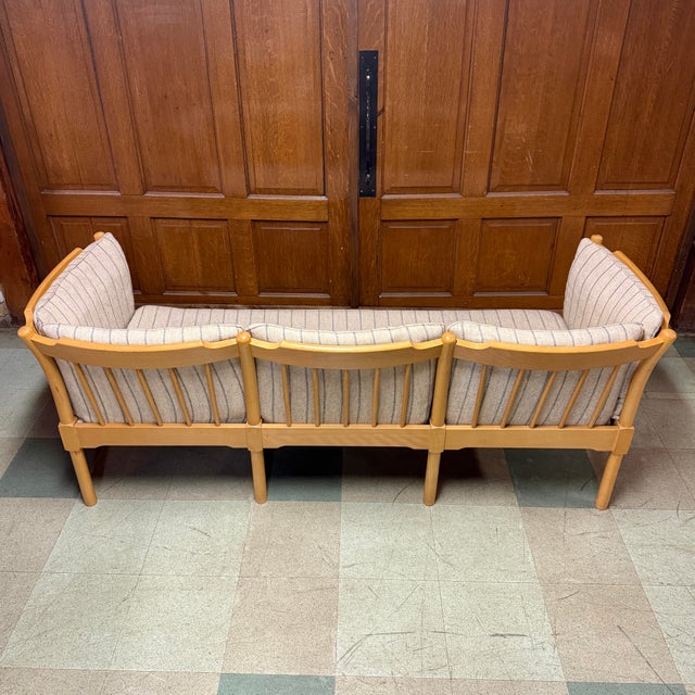 Danish Spoke-Back Sofa Set by Erik Ole Jørgensen, Attributed For Sale - Image 11 of 11
