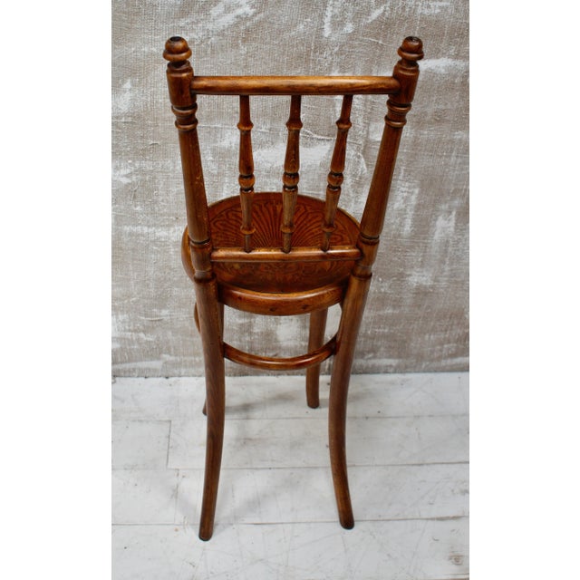 Edwardian Correctional Children's Chair, 1902 For Sale - Image 5 of 8
