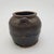Japanese Antique-Style Japanese Black Pottery Jar For Sale - Image 3 of 18