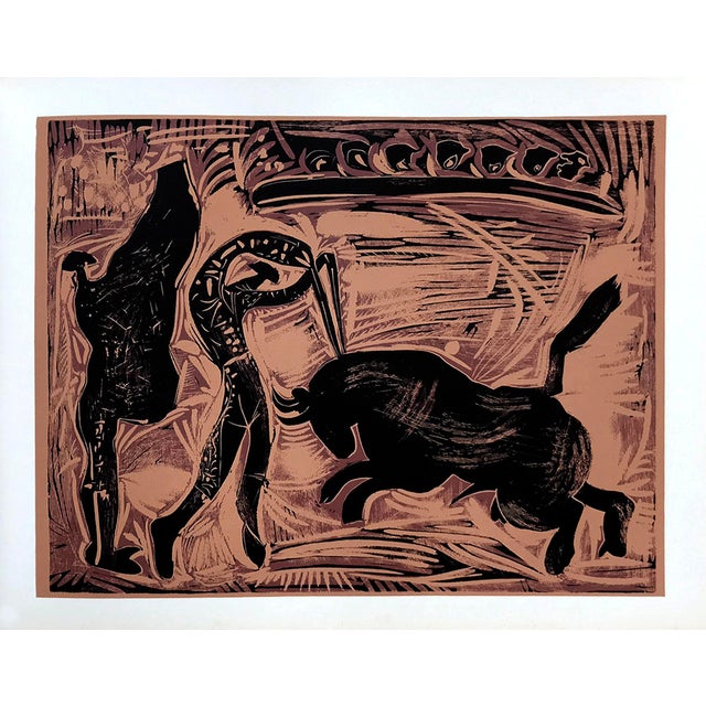 Pablo Picasso 37 Les Banderilles Reproduction For Sale