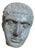 Antique Classical Italian Carved Marble Head, 1950 For Sale