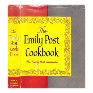 "The Emily Post Cookbook" 1951 Post, Emily