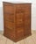 Antique Oak Double Filing Cabinet, 1890s For Sale - Image 4 of 14