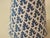 Traditional Fortuny Blue and White Chandelier Shade For Sale - Image 3 of 7