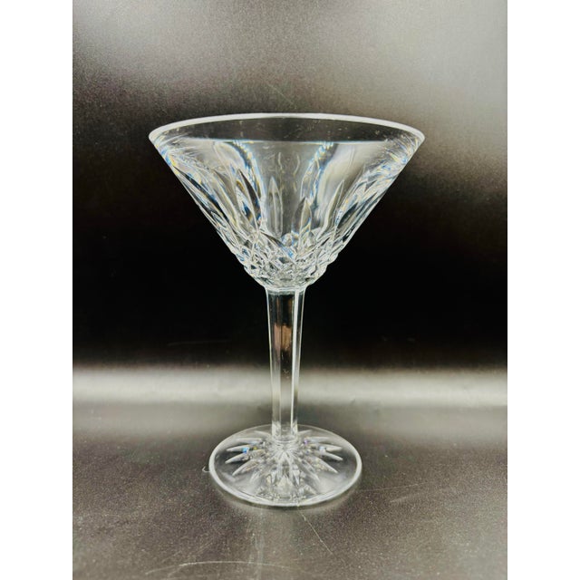 Late 20th Century Waterford Crystal Lismore Martini Glass For Sale - Image 9 of 12