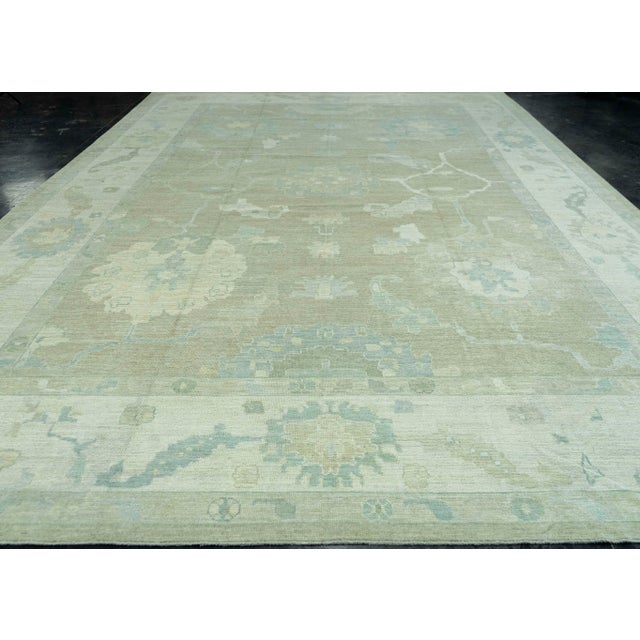 Turkish Oushak Rug 12'4" x 18'1" #19297 Explore a curated collection of hallway runners, wool rugs, and handmade...