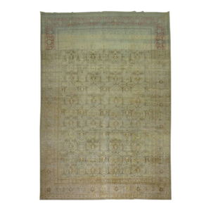 Zabihi Collection Large Antique Persian Isfahan Carpet