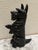 1950s Vintage Black Iron Scottish Terrier Doorstop Decor For Sale - Image 5 of 9