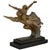 Robert Delandre, Art Deco Bronze Sculpture of 3 Athletes: Allegory of Speed, 1930, Bronze & Marble For Sale - Image 3 of 12