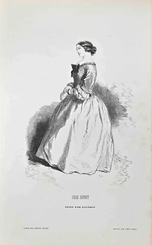 Paul Gavarni, Julie Duprat, Lithograph, Mid-19th Century